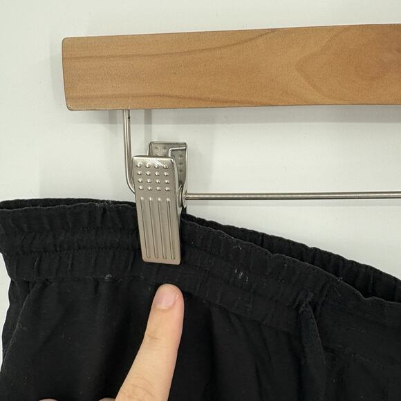 Eileen Fisher Silk Pants Large P Elastic Waist Luxury Capsule Office Minimalist - Picture 5 of 9